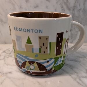 ☕ Starbucks Edmonton "You Are Here" Collection Ceramic Coffee Mug 2013